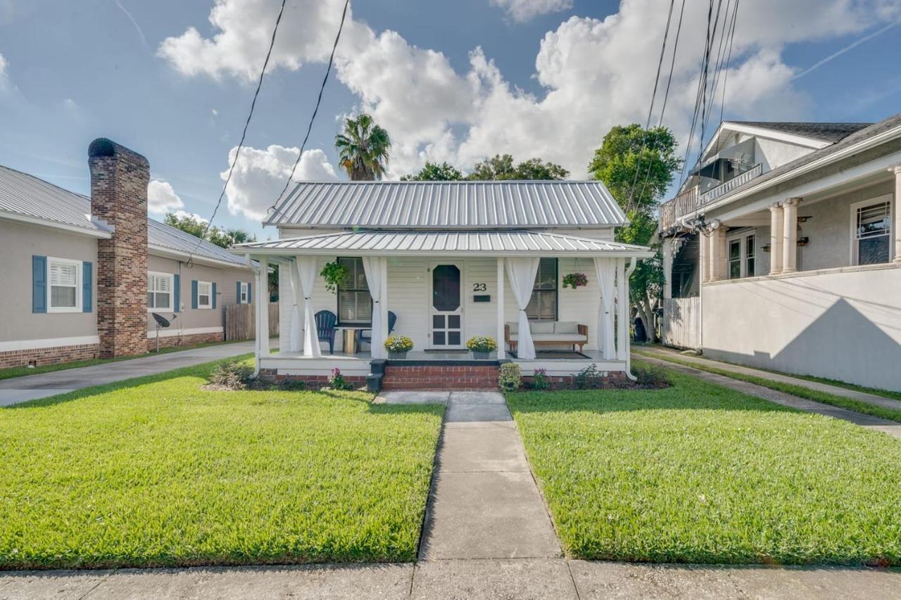Updated Early 1900S 2Br Cottage Walking Distance To Downtown With Onsite Parking St. Augustine Exterior foto